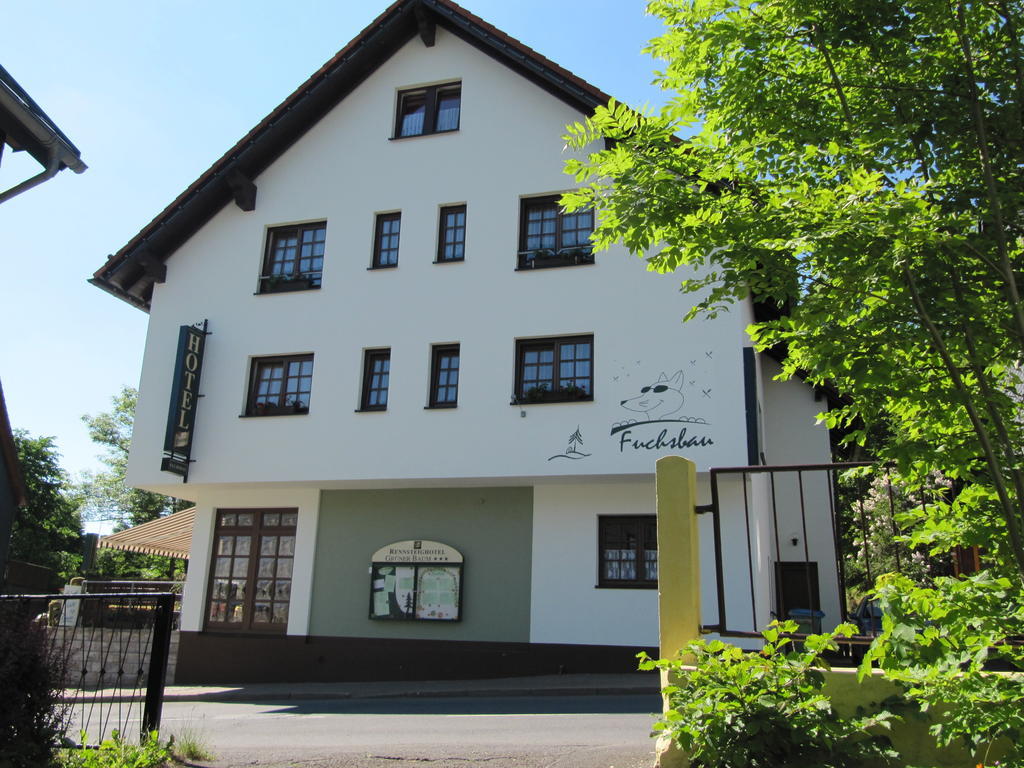 Rennsteighotel Gruener Baum شميدِفِلد آم رين المظهر الخارجي الصورة
